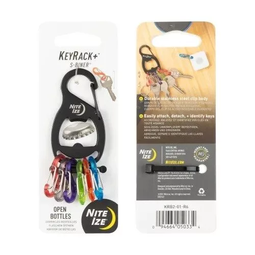 KeyRack+ S-Biner - Stainless Steel