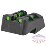 HIVIZ LTWV REAR SA 1911 GRN/RD/BLK