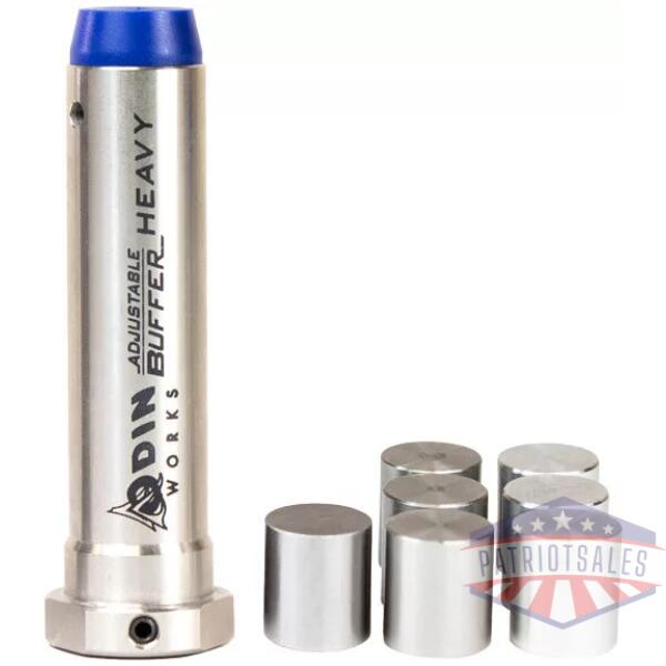 ODIN BUFFER ADJUSTABLE AR-15 - HEAVY 3.7 OZ TO 5.8 OZ S/S