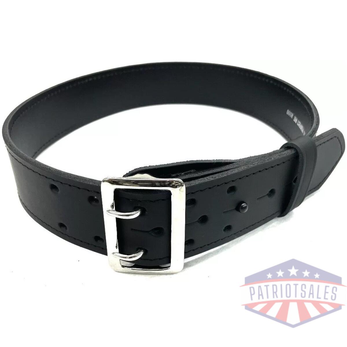 2. 25'' fully lined sam browne leather belt - image 1