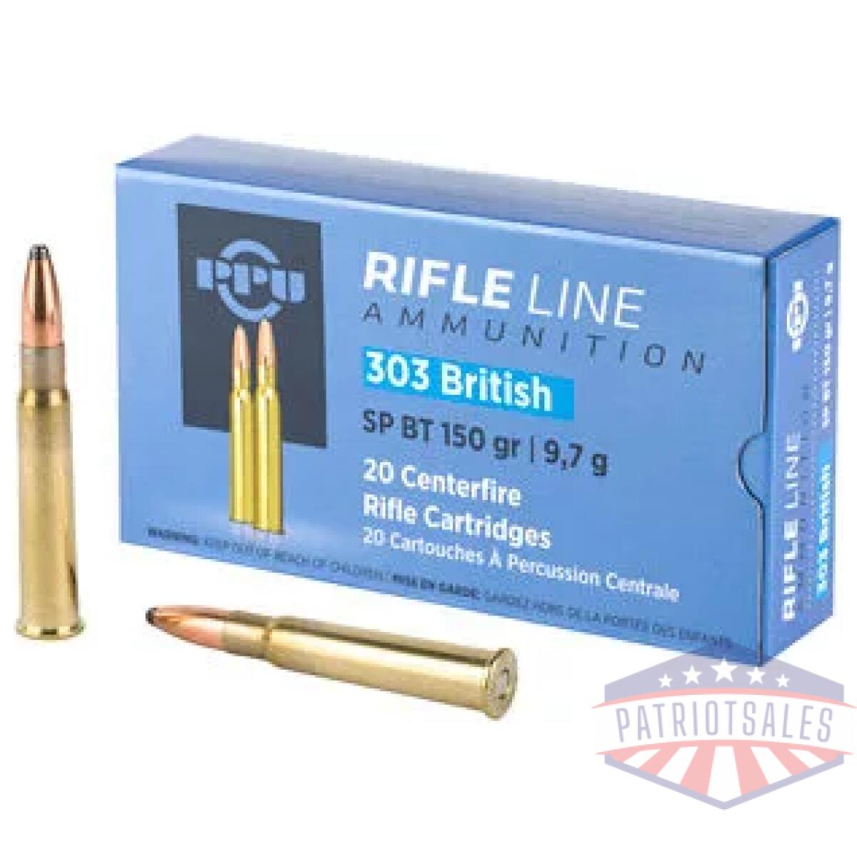 Ppu 303 british sp 150gr 20/200 - image 1