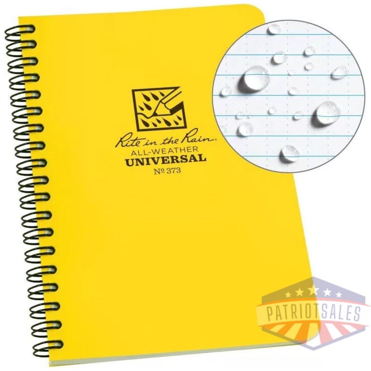 Polydura side spiral universal notebook - 4. 625 x 7 - image 1