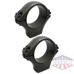 SAKO OPTILOCK RINGS - 30MM TUBE EXTRA LOW BLACK