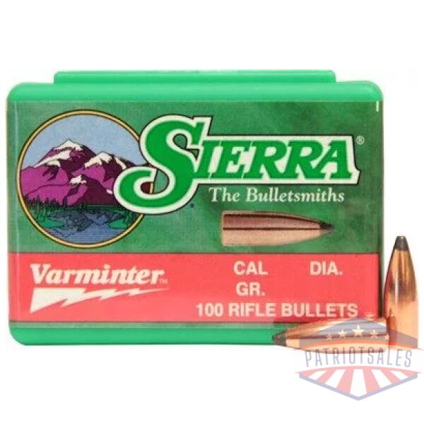 SIERRA BULLETS 6.5MM .264 - 100GR HP 100CT