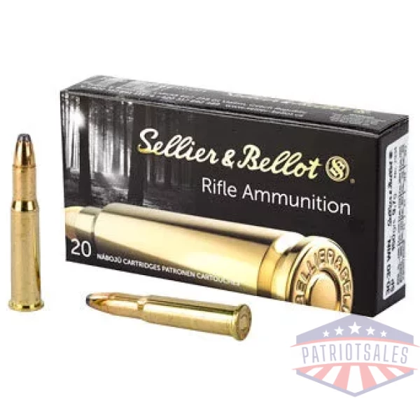 S&B 30-30WIN 150GR SP 20/500
