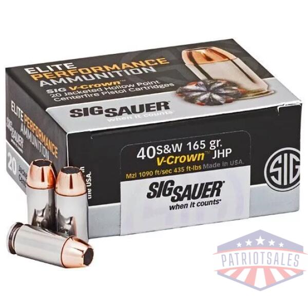 Elite Performance .40 S&W JHP