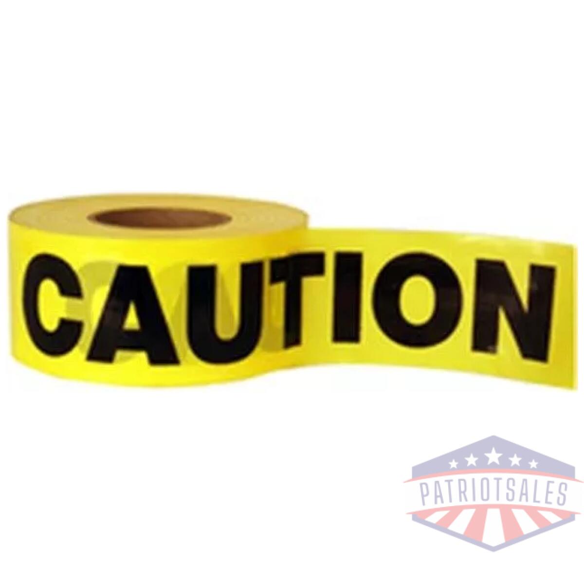 Barricade tape ylw caution - image 1