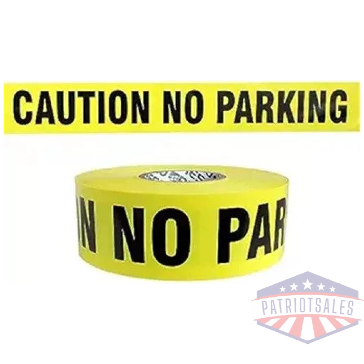 Barricade tape ylw no parking - image 1