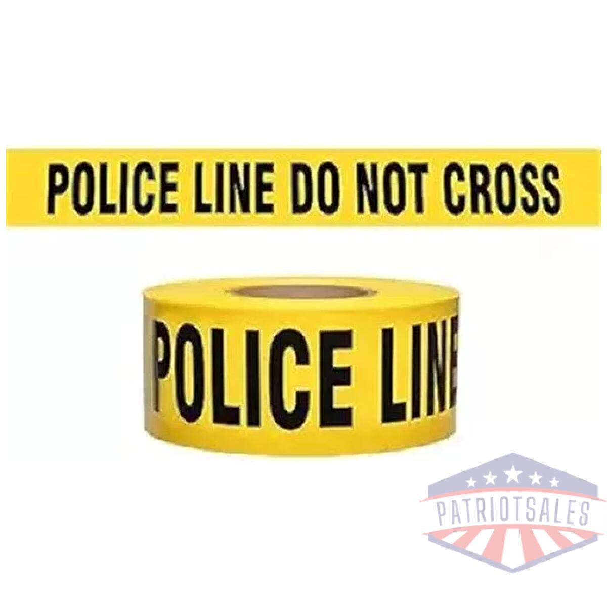 Barricade tape ylw police - image 1