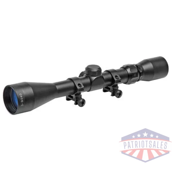 TRUGLO TRUSHOT 3-9X40 BLK WEAVER