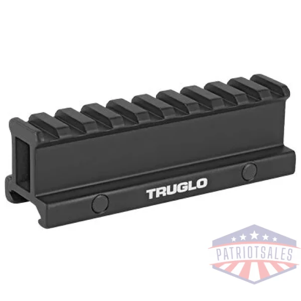 TRUGLO RISER MNT PICATINNY 1" 1-PC