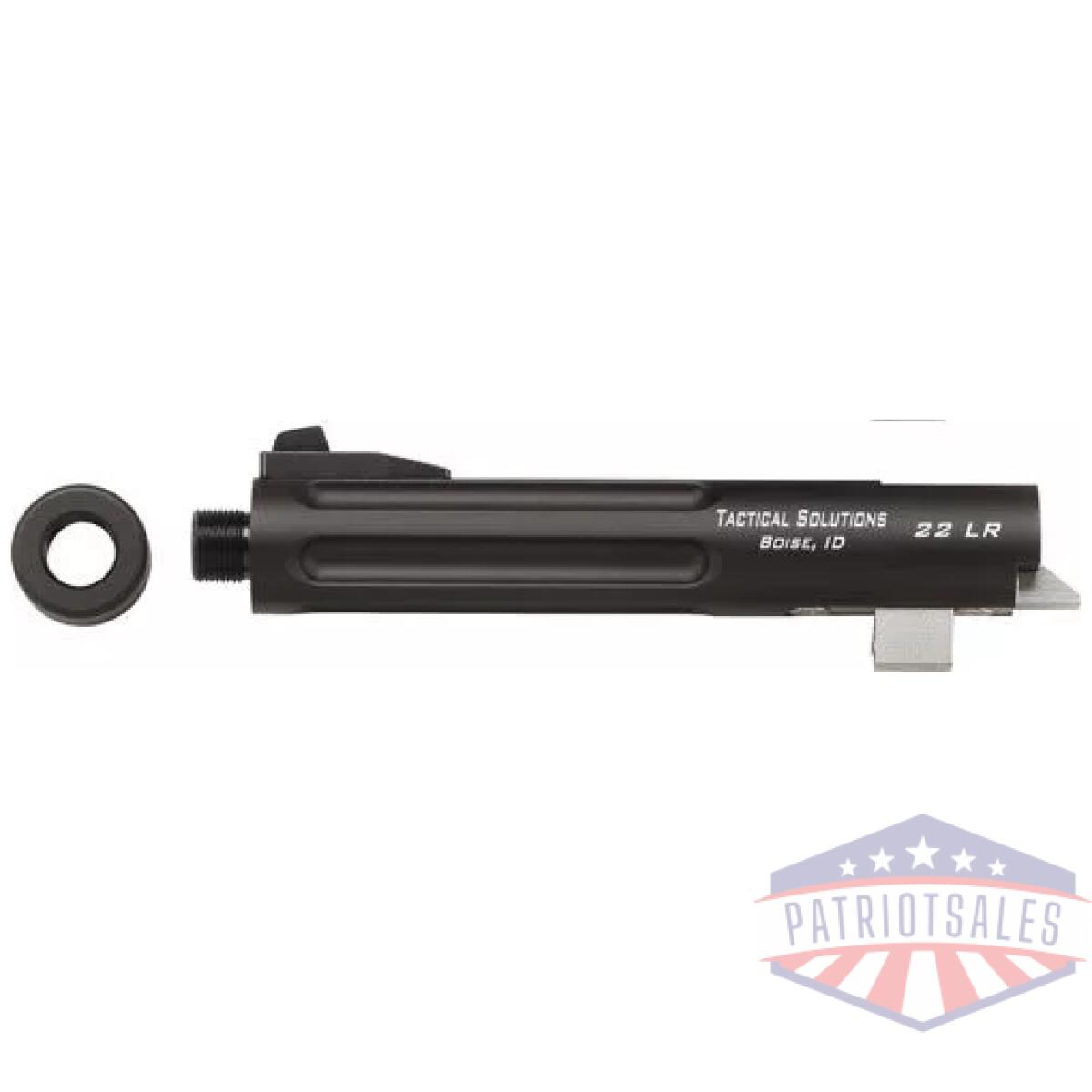 Tl55tembrf - tacsol barrel trail-lite 5. 5" - bg buckmark black/blk fluted - tl55tembrf