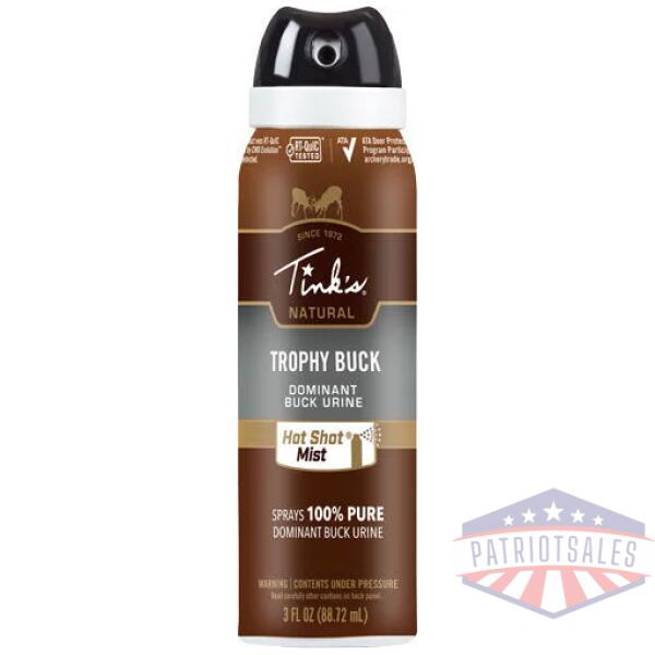 TINKS DEER LURE TROPHY BUCK - HOT SHOT MIST 3OZ. AEROSOL