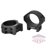 WARNE HYPERLITE 34MM LOW MATTE RINGS