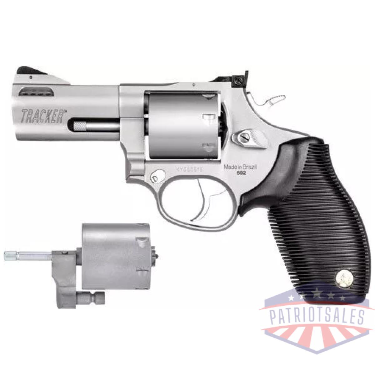 Taurus 692 38/357/9mm 3. " adj. - 7-shot ported ss ribber - image 3