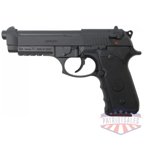 GIRSAN REGARD 9MM - ADJ. SGT 18-SHOT BLACK