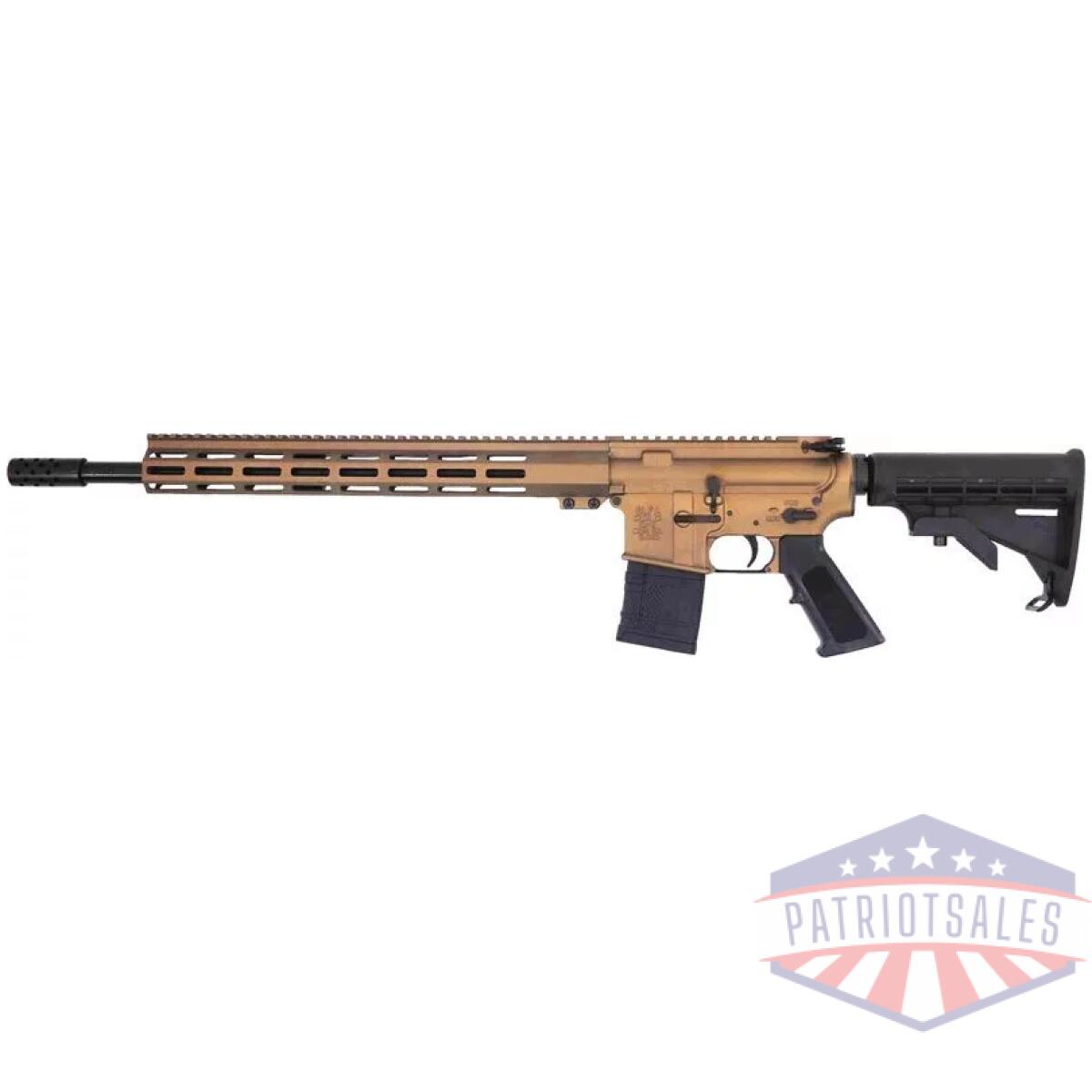 Glfa ar15 450 bushmaster - 18" nit bbl bronze - image 1