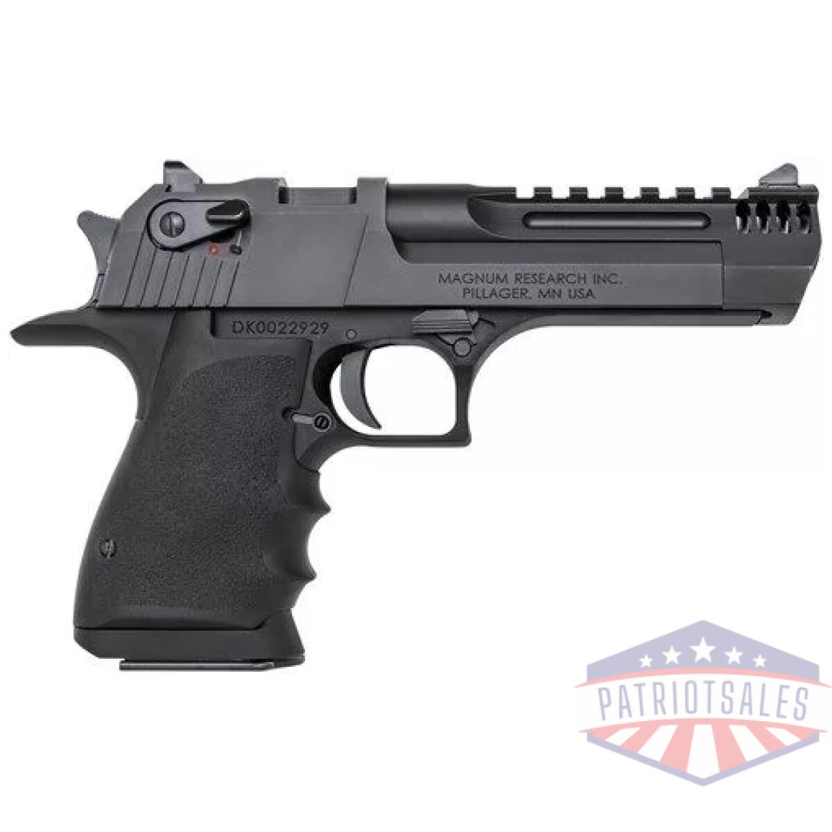 Gde50l5imb_right - desert eagle l5 series 50ae - 5" black w/muzzle brake - gde50l5imb right