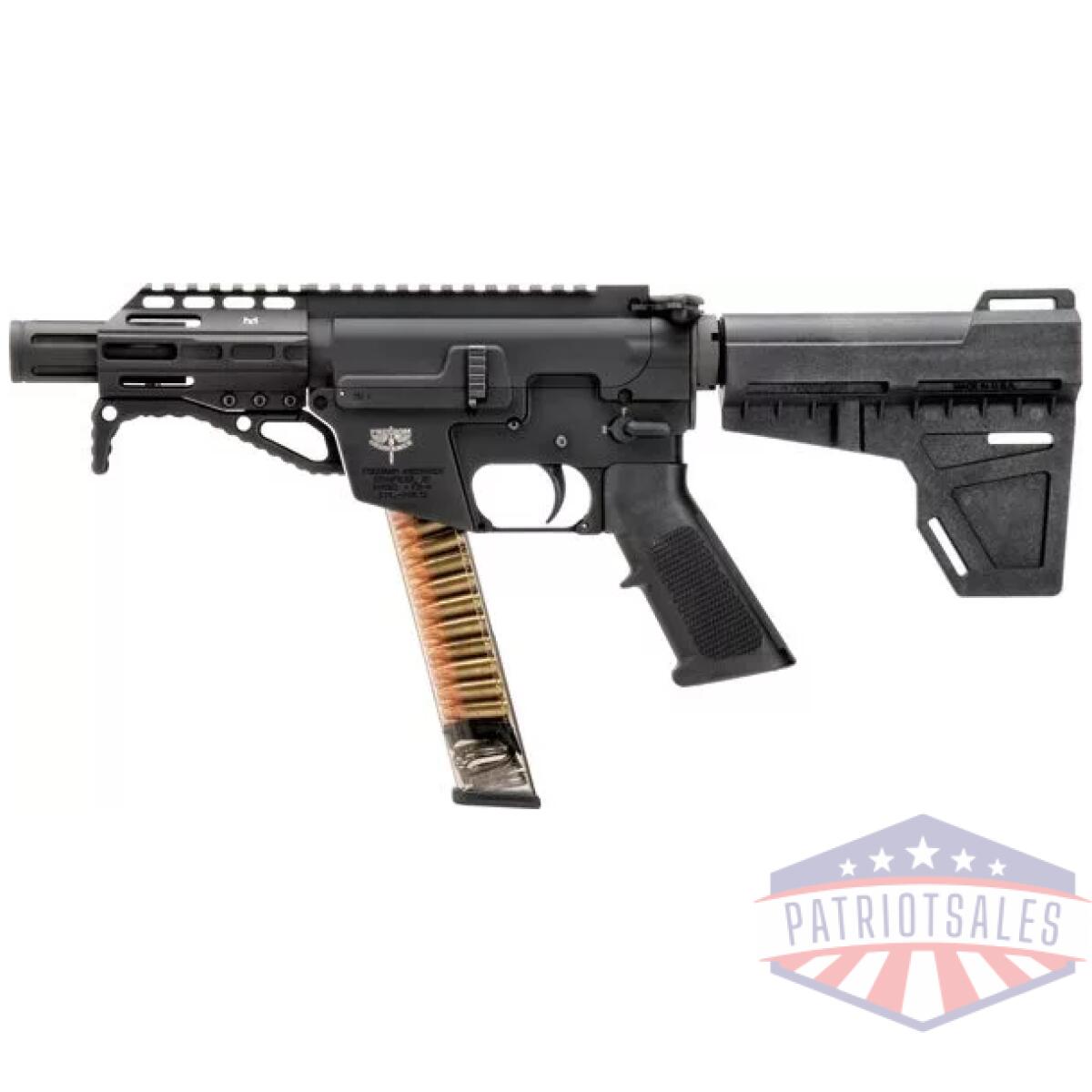 Freedom ordnance fx9 pistol - 9mm 4. 5" 31rd m-lok brace - image 2