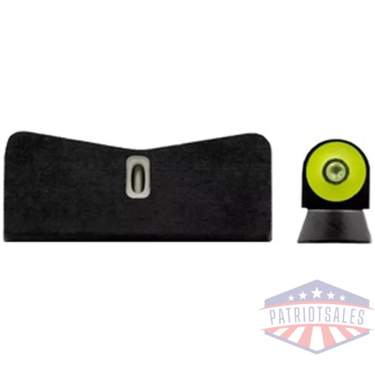 Xs sight dxt2 big dot sight for beretta 92 vertec & 92a1 yellow - image 1