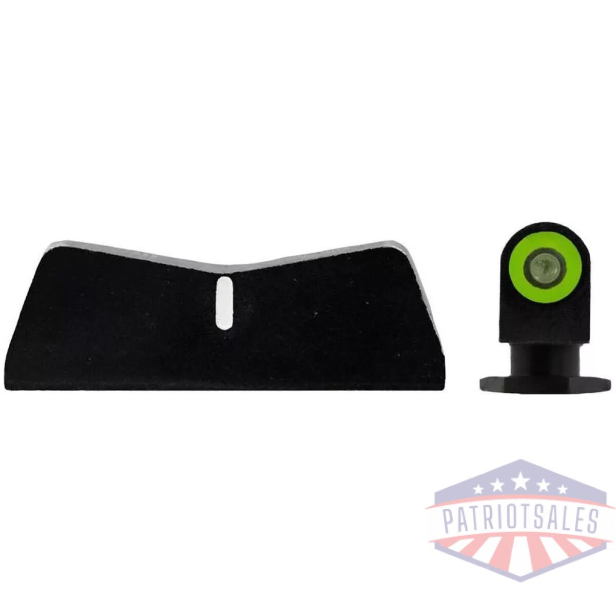 Xs sight dxw2 standard dot sight for glock 17 19 22-24 26 27 31-36 38 - green - image 1