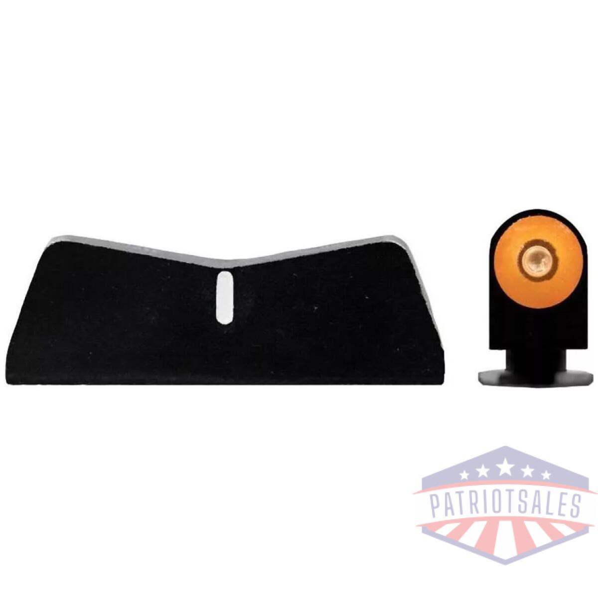 Xs sight dxw2 big dot sight for glock 42  43  43x  & 48 - orange - image 1