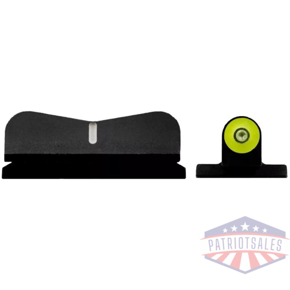 Xs sight dxw2 big dot sight for s&w m&p shield - yellow - image 1