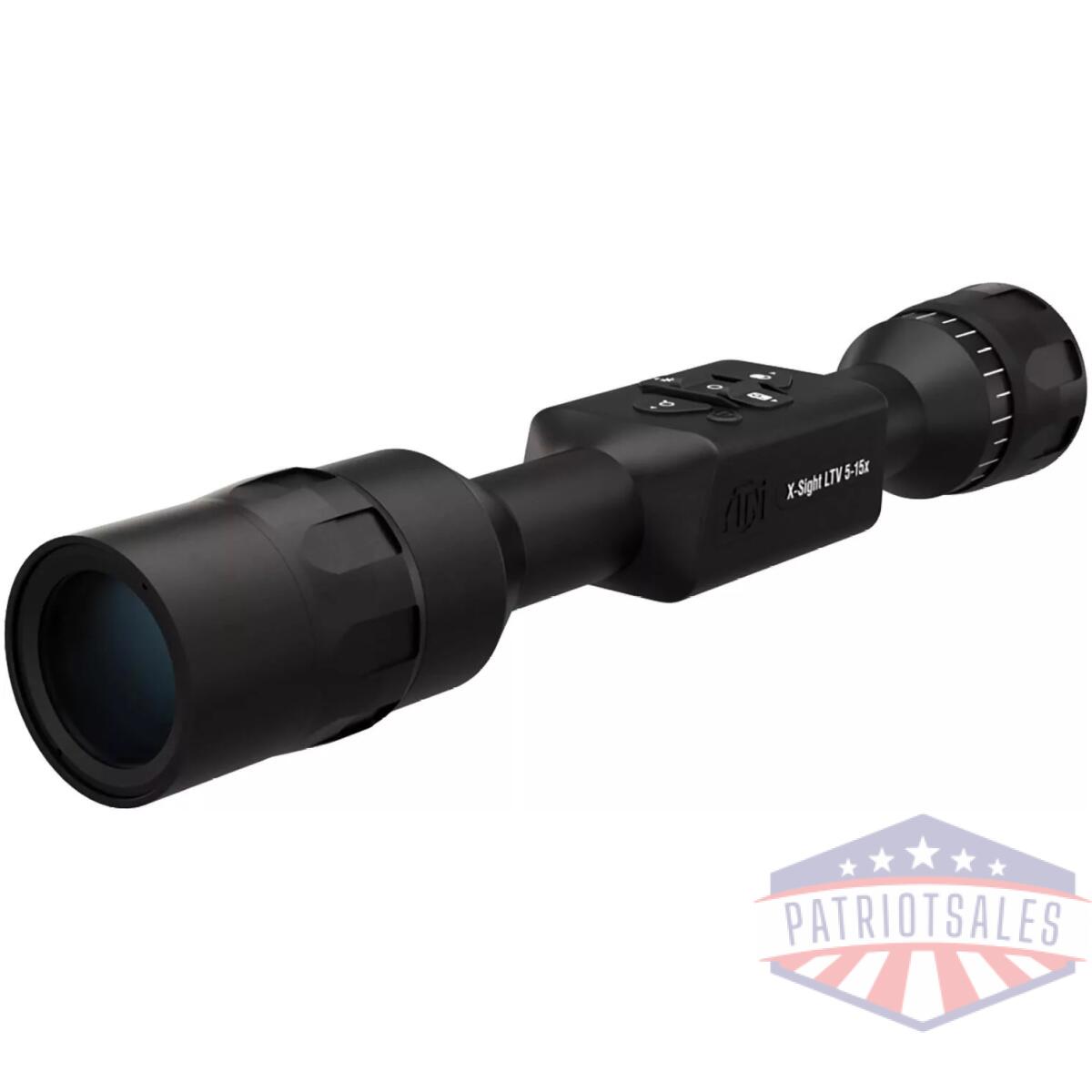 Atn x-sight ltv 5-15x day/night hunting rifle scope - image 1