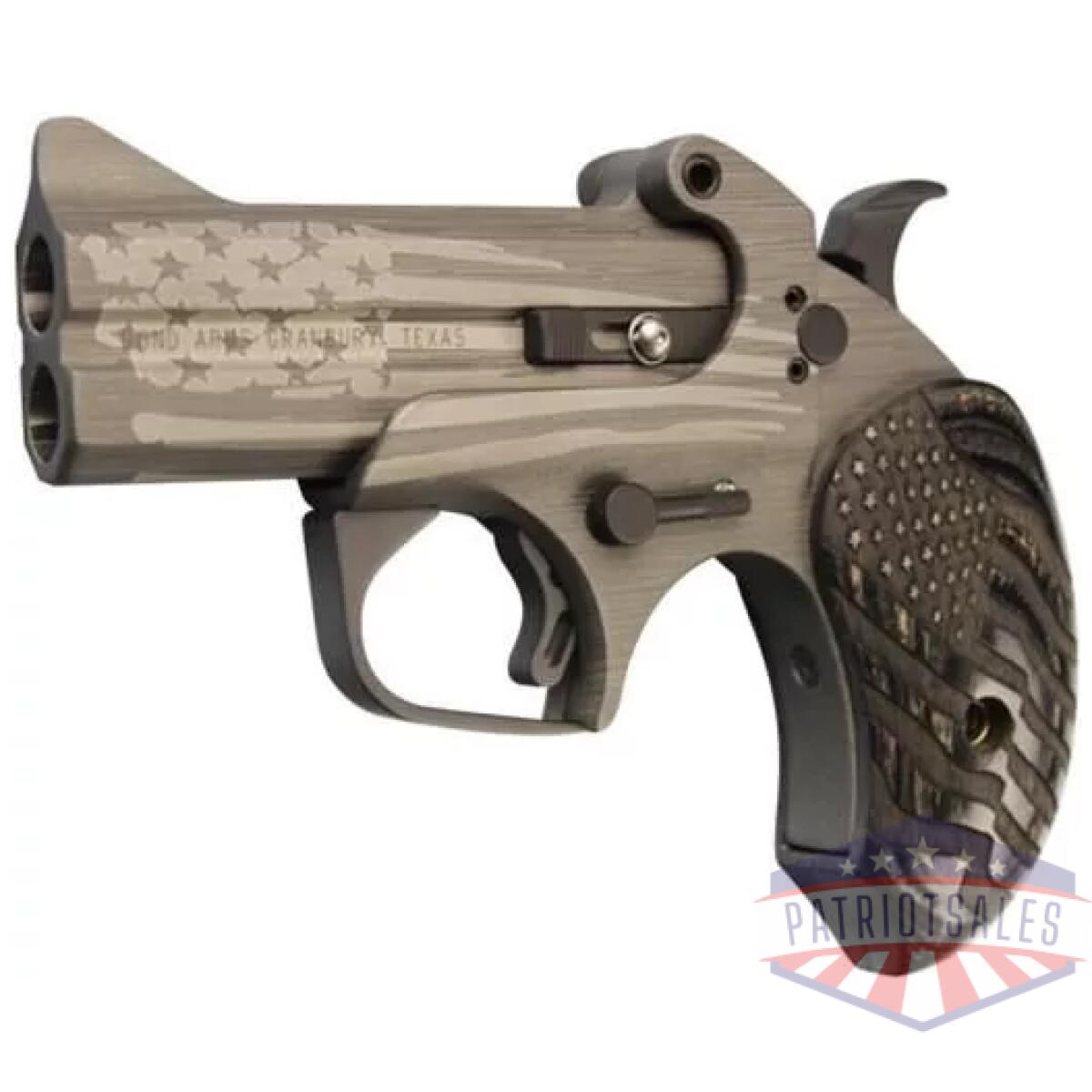 Bond arms old glory handgun. 45 lc/. 410 2rd capacity 3. 5" barrel grey american flag - image 1