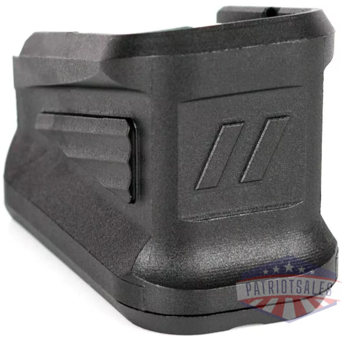 Zev basepad for glock 9mm luger/. 40 s&w black 5/rd - image 1