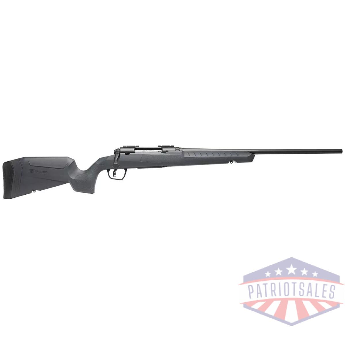 Savage axis 2 gray left hand rifle 25-06 rem 4rd magazine 22" barrel synthetic gray stock - image 1