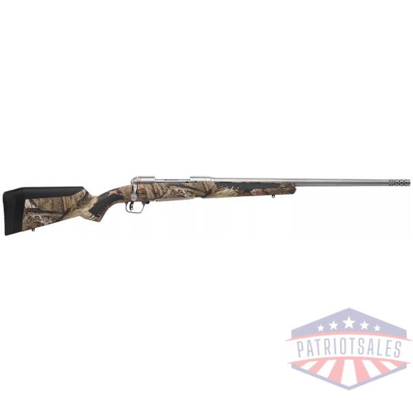 Savage 110 Bear Hunter Rifle 375 Ruger 3rd Capacity 23" Threaded Barrel Mossy Oak Break-Up Synthetic Stock