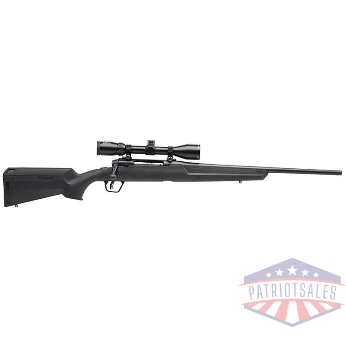 Savage arms axis ii xp compact rifle 243 win 4rd magazine 20" barrel black with scope - image 1