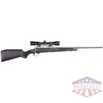 Savage 110 Apex Storm XP Rifle 30-06 Sprg 4rd Capacity 22" Barrel Black Synthetic Stock 3-9x40mm Vortex Crossfire II