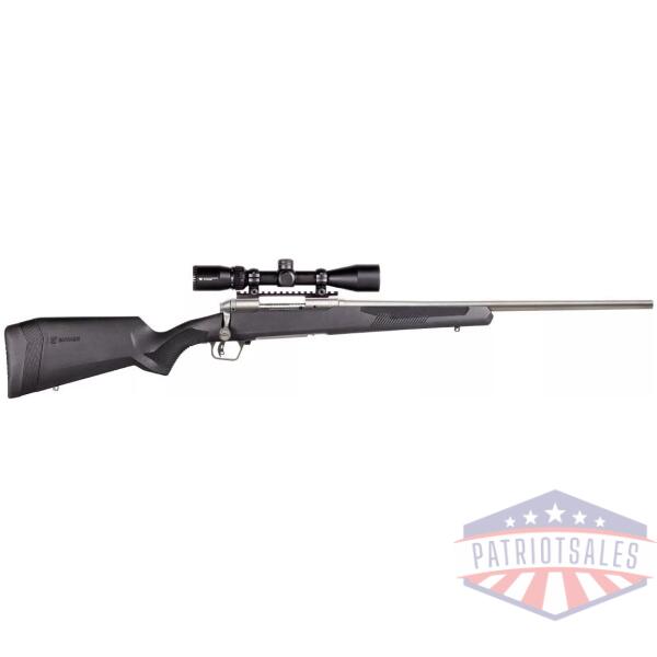 Savage 110 Apex Storm XP Rifle 338 Win 3rd Capacity 24" Barrel Black Synthetic Stock 3-9x40mm Vortex Crossfire II