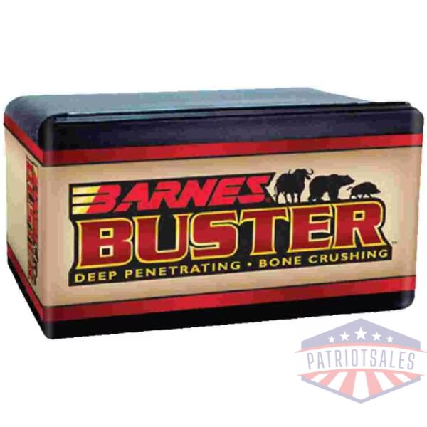 Barnes Buster Hunting Bullets for Handguns & Lever Rifles .500 S&W .500" 400 gr FNFB 50/ct