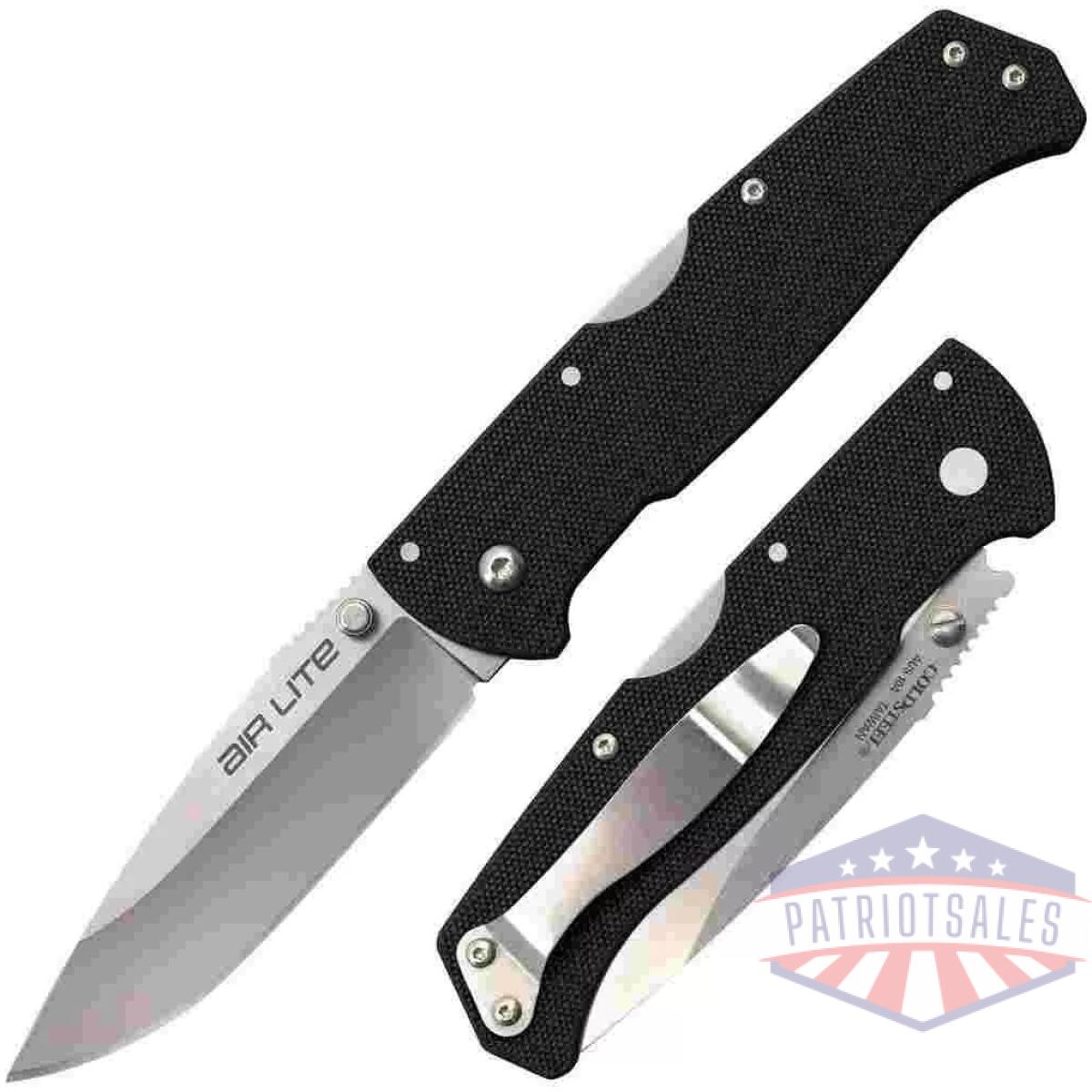 Https3a2f2fmedia. Chattanoogashooting. Com2fimages2fproduct2fco26wd2fco26wd - cold steel air lite lockback knife drop point 3-1/2" blade black g-10 - https3a2f2fmedia. Chattanoogashooting. Com2fimages2fproduct2fco26wd2fco26wd