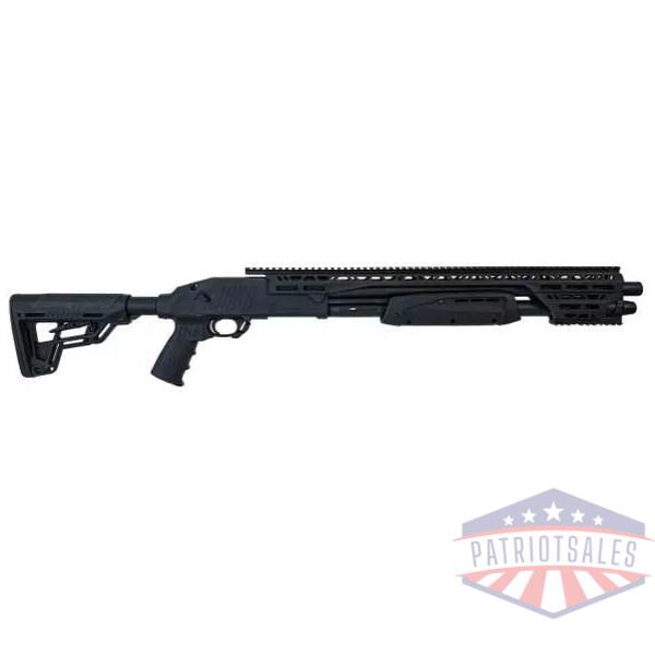 Standard Manufacturing SP12 Pump Shotgun 12ga 3"Chamber 7rd Capacity 18.5" Barrel Black