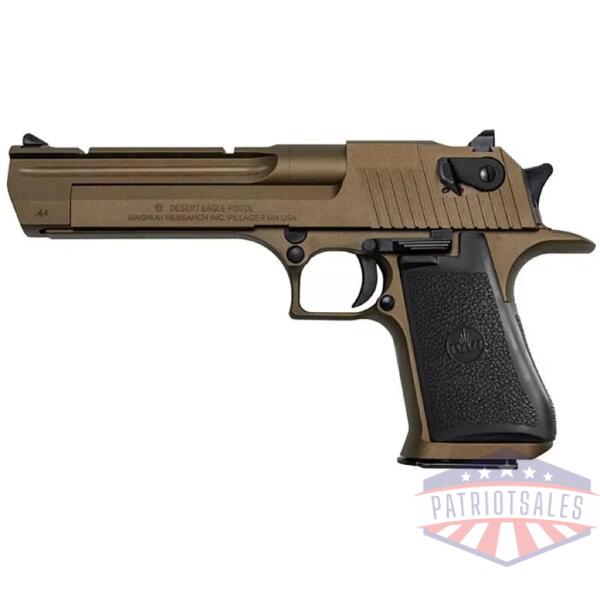 Magnum Research Desert Eagle Mark XIX Handgun .44 Magnum Mark XIX 8rd Magazine 6" Barrel Bronze Cerakote CA Compliant