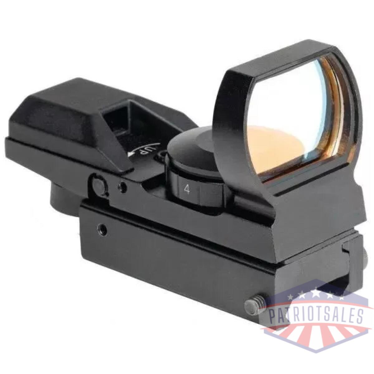 Hatsan optima optima 1x22x33 open reflex red dot 4 reticle weaver/ pic rail  mount - image 1