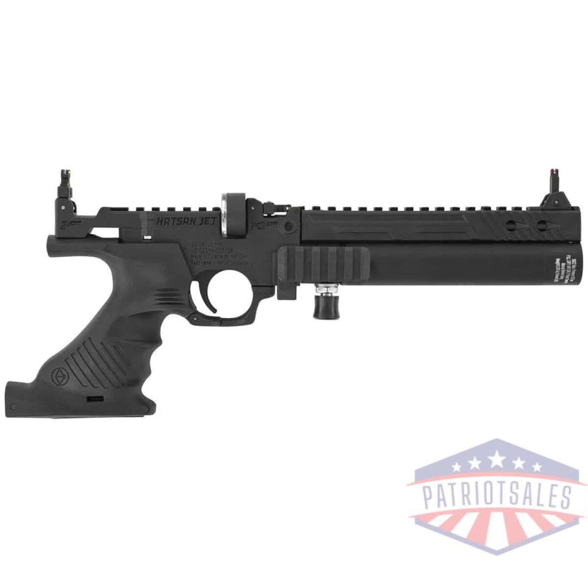 Hatsan jet i airgun handgun. 22 pcp 700fps black - image 1