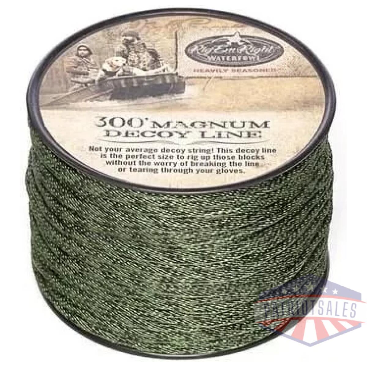 Rig 'em right magnum decoy line 300' spool - image 1