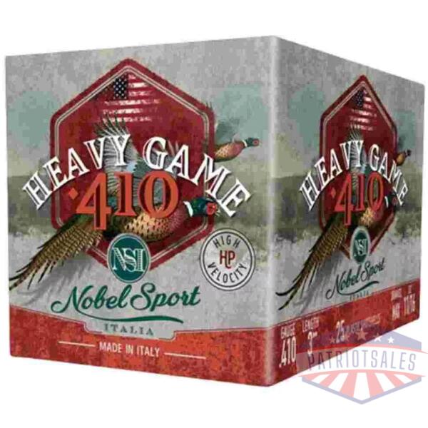 Nobel Sport 410 M Shotshells .410 ga 3" 11/16 oz 1145 fps #6 25/ct