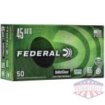 Federal Ballisticlean Frangible Handgun Ammuntion .45 ACP 155gr  RHT 1130 fps 50/ct