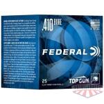 Federal Top Gun Sporting Shotshells .410 2-1/2" 1/2 oz 1330 fps #9 25/ct