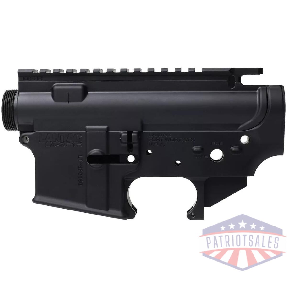 Lantac sf15 usr forged upper & lower set black - image 1