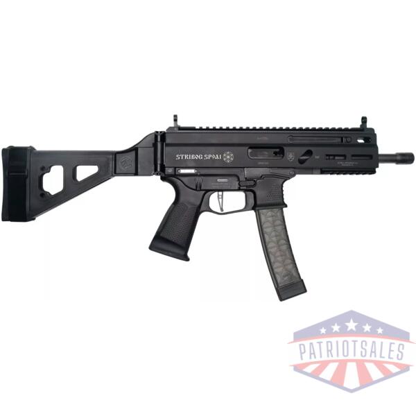 Grand Power Stribog SP9A1 Handgun 9mm Luger 30rd Magazines(3) 8" Barrel SBT Brace