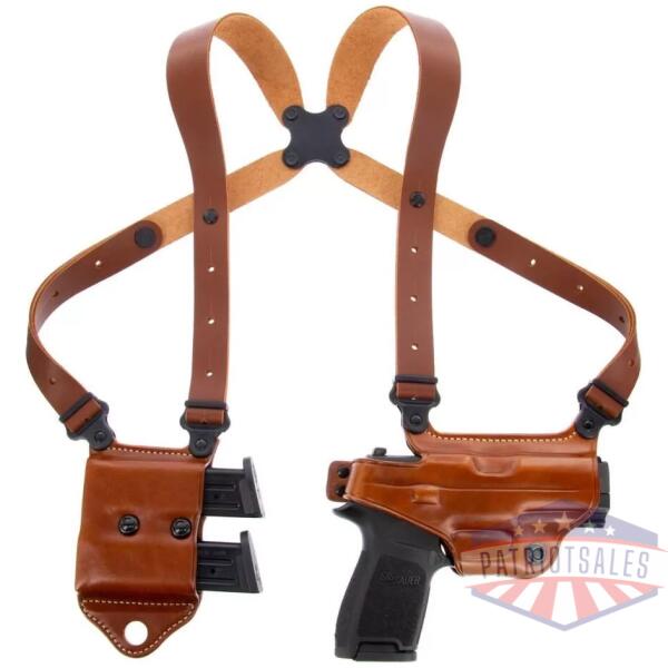 Galco Miami Classic II Shoulder System Holster for Colt 1911 5" Tan RH