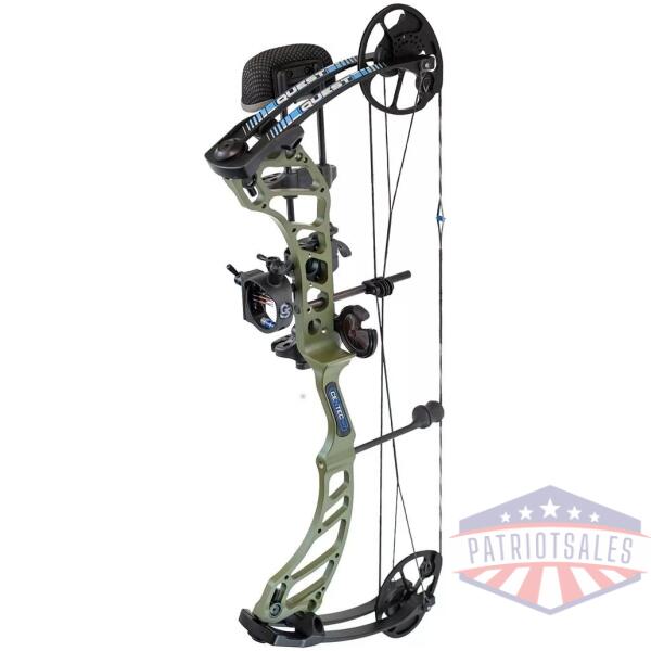 Quest Centec Compound Youth Bow Package RH 29/70 25 - 31 Army Green/Black