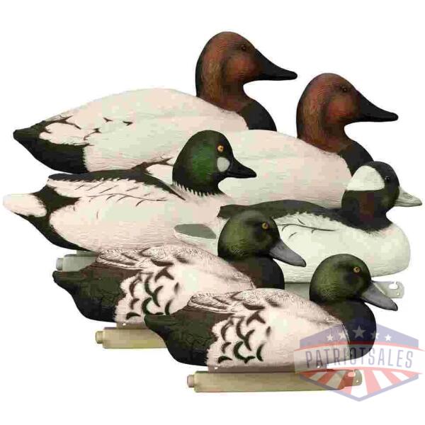 Higdon Outdoors Battleship Diver Pk 2 Bluebills 2 Canvasbacks 1 Bufflehead 1 Goldeneye